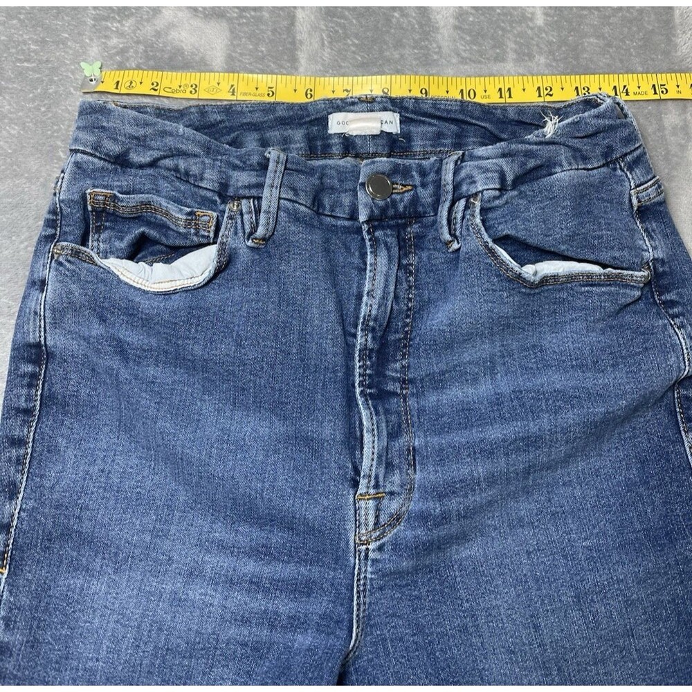 Good American womens jeans sz 15 premium slim premium NWOT high rise MSRP $135 - Picture 5 of 8